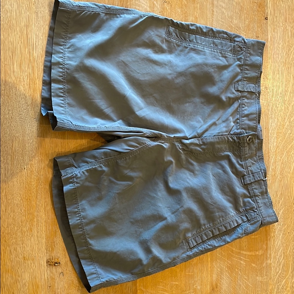 The North Face gray Flat Front Casual Shorts
